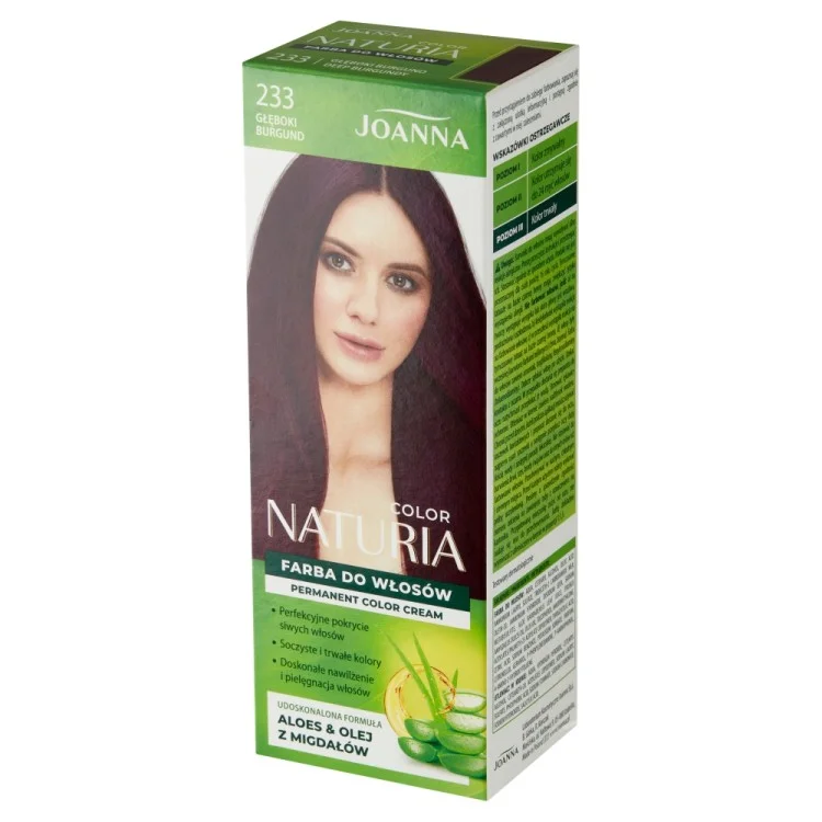 JOANNA NATURIA COLOR, 233 - GŁĘBOKI BURGUND JOANNA NATURIA COLOR, 233 - GŁĘBOKI BURGUND