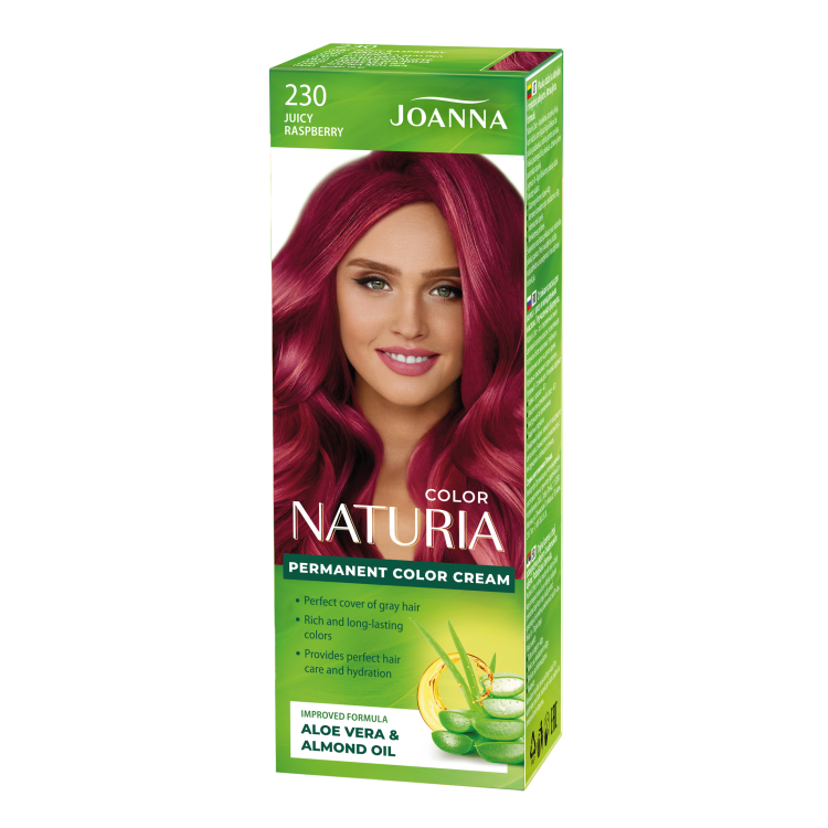 JOANNA NATURIA COLOR 230 - SOCZYSTA MALINA JOANNA NATURIA COLOR 230 - SOCZYSTA MALINA