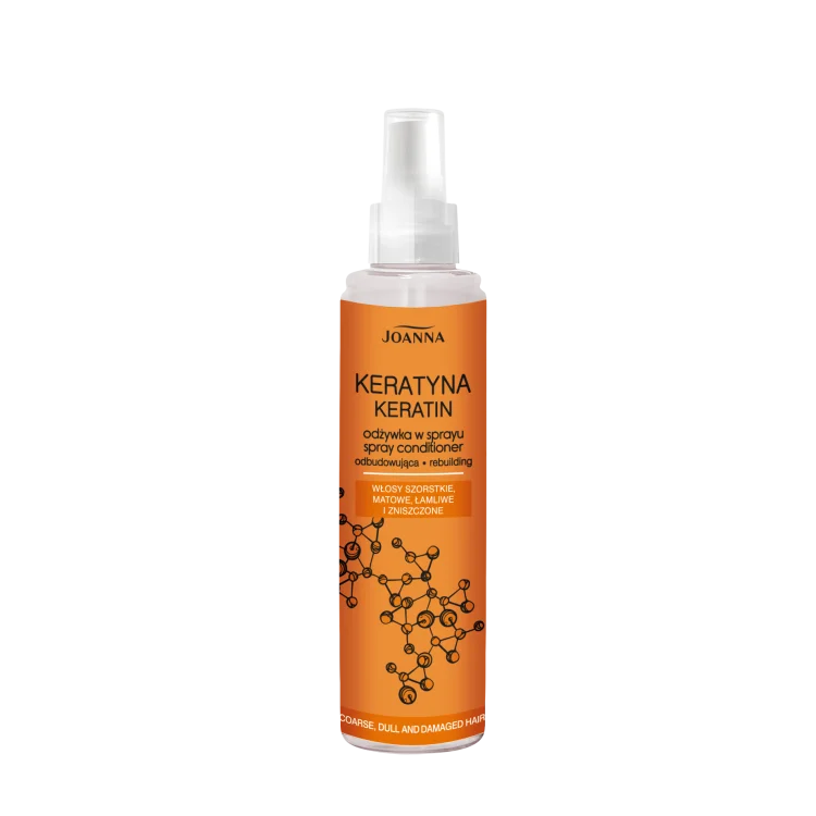 JOANNA Odżywka odbudowująca z keratyną w sprayu 150ml JOANNA Odżywka odbudowująca z keratyną w sprayu 150ml
