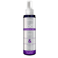 JOANNA ULTRA COLOR SYSTEM SILVER PŁUKANIE DO WŁOSÓW W SPRAYU, 150ml JOANNA ULTRA COLOR SYSTEM SILVER PŁUKANIE DO WŁOSÓW W SPRAYU, 150ml