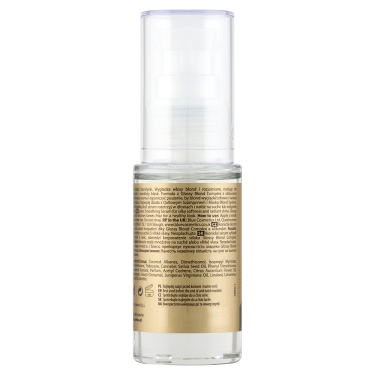 JOANNA BLOND SYSTEM Qultowe serum wygładzające do włosów blond i rozjaśnianych 25ml