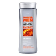 JOANNA POWER MEN ŻEL POD PRYSZNIC - ENERGY  CZARNY PIEPRZ I GUARANA, 300ml JOANNA POWER MEN ŻEL POD PRYSZNIC - ENERGY  CZARNY PIEPRZ I GUARANA, 300ml