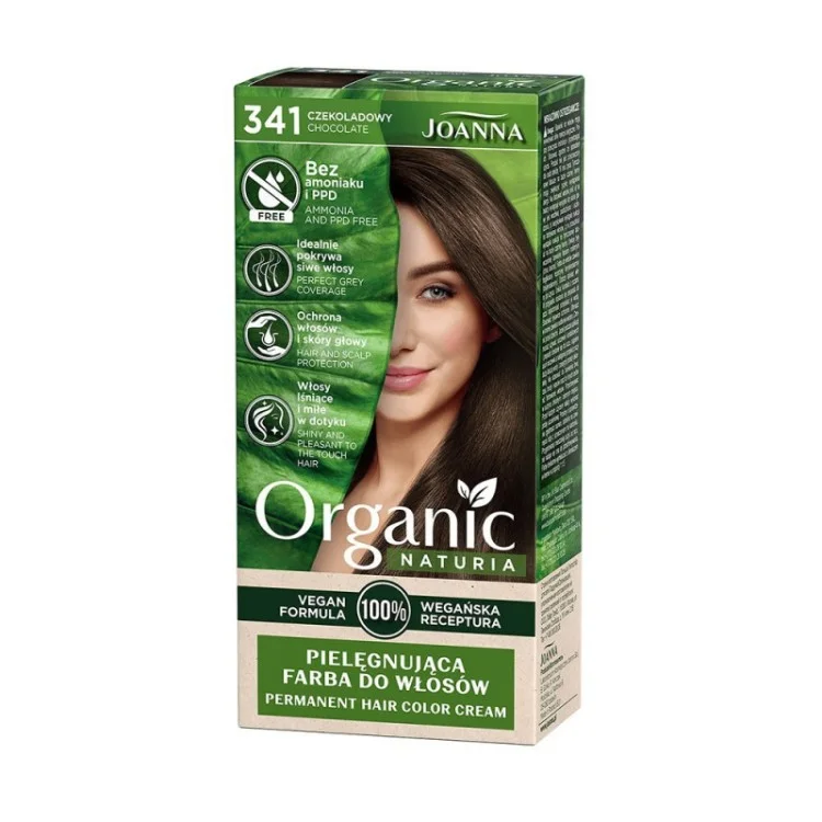 JOANNA ORGANIC VEGAN NR 341 CZEKOLADOWY JOANNA ORGANIC VEGAN NR 341 CZEKOLADOWY