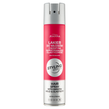 JOANNA STYLING EFFECT  LAKIER DO WŁOSÓW Z KERATYNĄ SUPERTRWAŁOŚĆ I ELASTYCZNOŚĆ  EKSTRAMOCNY 250ML JOANNA STYLING EFFECT  LAKIER DO WŁOSÓW Z KERATYNĄ SUPERTRWAŁOŚĆ I ELASTYCZNOŚĆ  EKSTRAMOCNY 250ML