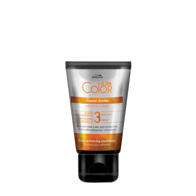 JOANNA ULTRA COLOR 3 MIN KOLORYZUJĄCA ODŻYWKA - ODCIENIE RUDEGO 100G JOANNA ULTRA COLOR 3 MIN KOLORYZUJĄCA ODŻYWKA - ODCIENIE RUDEGO 100G