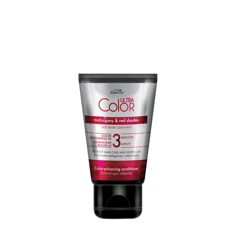 JOANNA ULTRA COLOR 3 MIN KOLORYZUJĄCA ODŻYWKA - ODCIENIE CZERWIENI 100G JOANNA ULTRA COLOR 3 MIN KOLORYZUJĄCA ODŻYWKA - ODCIENIE CZERWIENI 100G