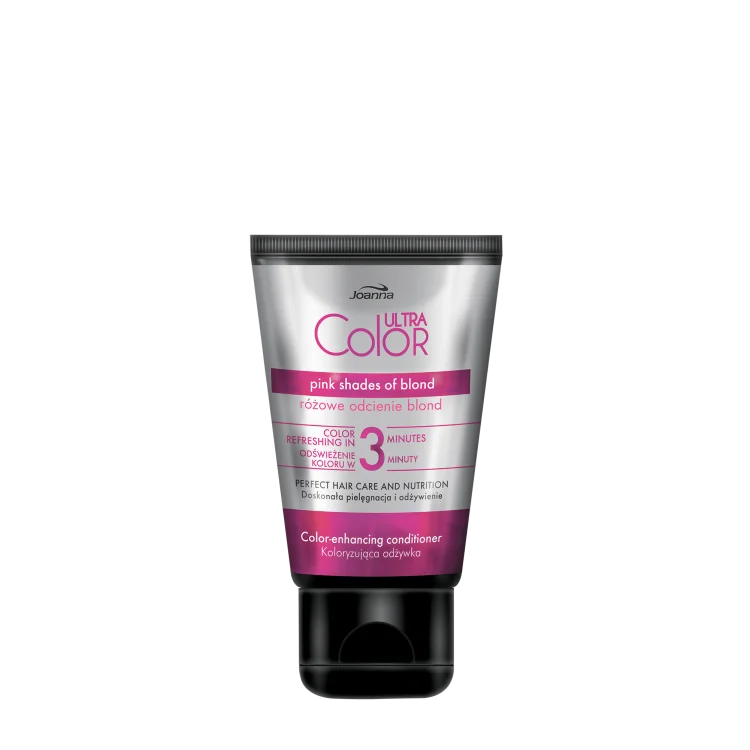 JOANNA ULTRA COLOR 3 MIN KOLORYZUJĄCA ODŻYWKA - RÓŻOWE ODCIENIE BLOND 100G JOANNA ULTRA COLOR 3 MIN KOLORYZUJĄCA ODŻYWKA - RÓŻOWE ODCIENIE BLOND 100G