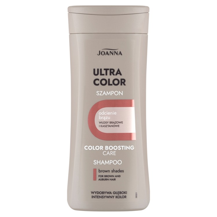JOANNA ULTRA COLOR SYSTEM SZAMPON DO WŁOSÓW BRĄZOWYCH I KASZTANOWYCH, 200ml