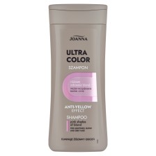 JOANNA ULTRA COLOR SYSTEM SZAMPON DO WŁOSÓW BLOND I SIWYCH NADAJĄCY RÓŻOWY ODCIEŃ, 200ml
