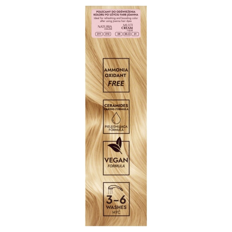 JOANNA ULTRA COLOR TONER DO WŁOSÓW Kremowe latte 100 g JOANNA ULTRA COLOR TONER DO WŁOSÓW Kremowe latte 100 g