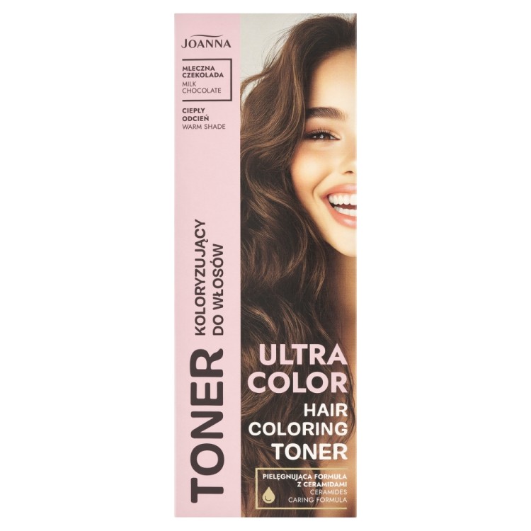 JOANNA ULTRA COLOR TONER DO WŁOSÓW Mleczna czekolada 100 g JOANNA ULTRA COLOR TONER DO WŁOSÓW Mleczna czekolada 100 g