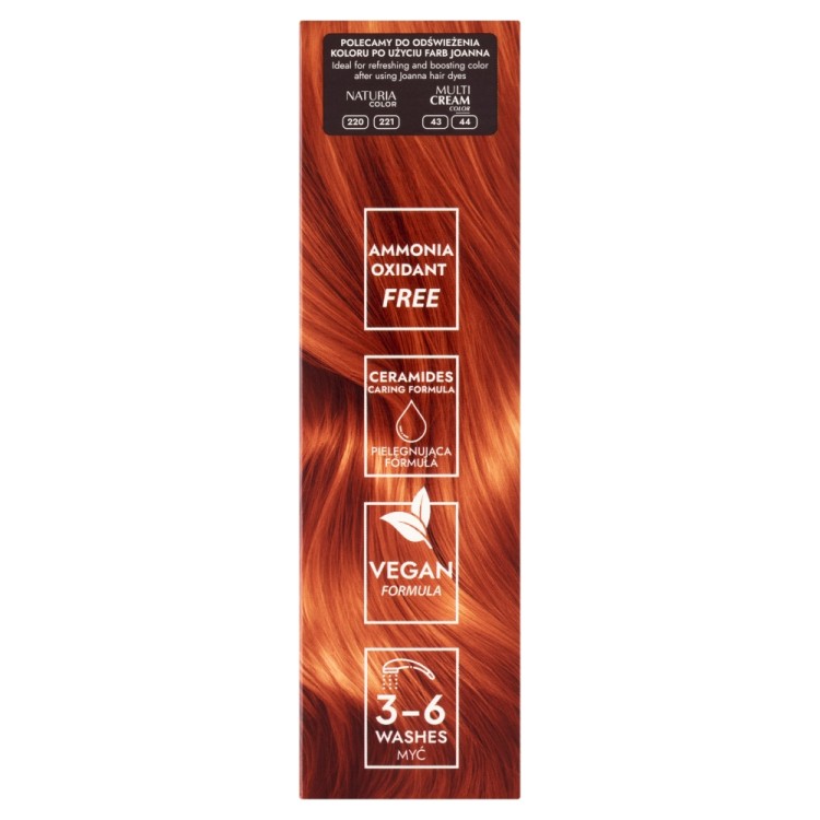 JOANNA ULTRA COLOR TONER DO WŁOSÓW Chilli latte 100 g JOANNA ULTRA COLOR TONER DO WŁOSÓW Chilli latte 100 g