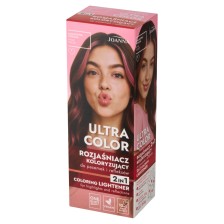 JOANNA ULTRA COLOR Malinowa Pokusa – Rozjaśniacz koloryzujący do pasemek i refleksów 2w1