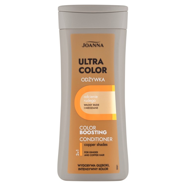 JOANNA ULTRA COLOR SYSTEM ODZYWKA DO WLOSOW ODCIENIE RUDOŚCI 200g
