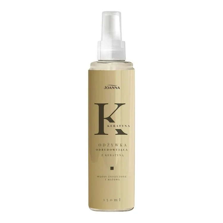 JOANNA HAIR KERATYNA ODŻYWKA ODBUDOWUJĄCA DO WŁOSÓW W SPRAYU 150ML JOANNA HAIR KERATYNA ODŻYWKA ODBUDOWUJĄCA DO WŁOSÓW W SPRAYU 150ML