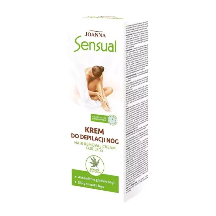 Joanna SENSUAL Krem do depilacji nóg KONOPIE 100g Joanna SENSUAL Krem do depilacji nóg KONOPIE 100g