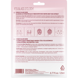 KIMOCO Glass Skin Glowing &amp; Hydrating Jelly Mask 23 ml – rozświetlająco-nawilżająca maska