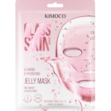 KIMOCO Glass Skin Glowing &amp; Hydrating Jelly Mask 23 ml – rozświetlająco-nawilżająca maska