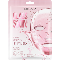 KIMOCO Glass Skin Glowing &amp; Hydrating Jelly Mask 23 ml – rozświetlająco-nawilżająca maska
