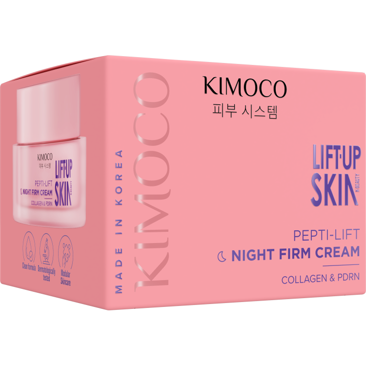KIMOCO LIFT-UP SKIN Pepti-Lift - Ujędrniający krem ​​na noc z peptydami 50 g