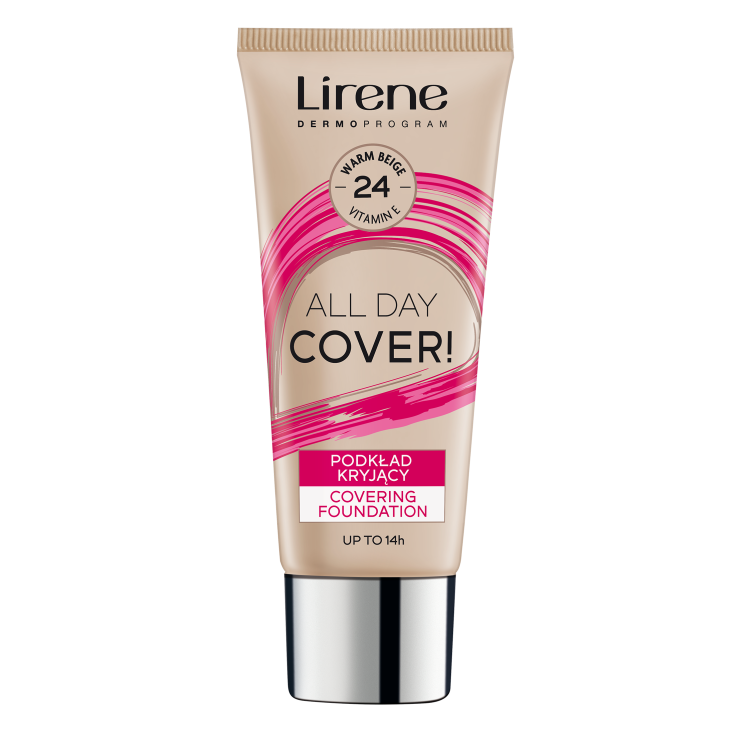 LIRENE ALL DAY COVER! Fluid Kryjacy - Cieply Bez 24 30ML LIRENE ALL DAY COVER! Fluid Kryjacy - Cieply Bez 24 30ML