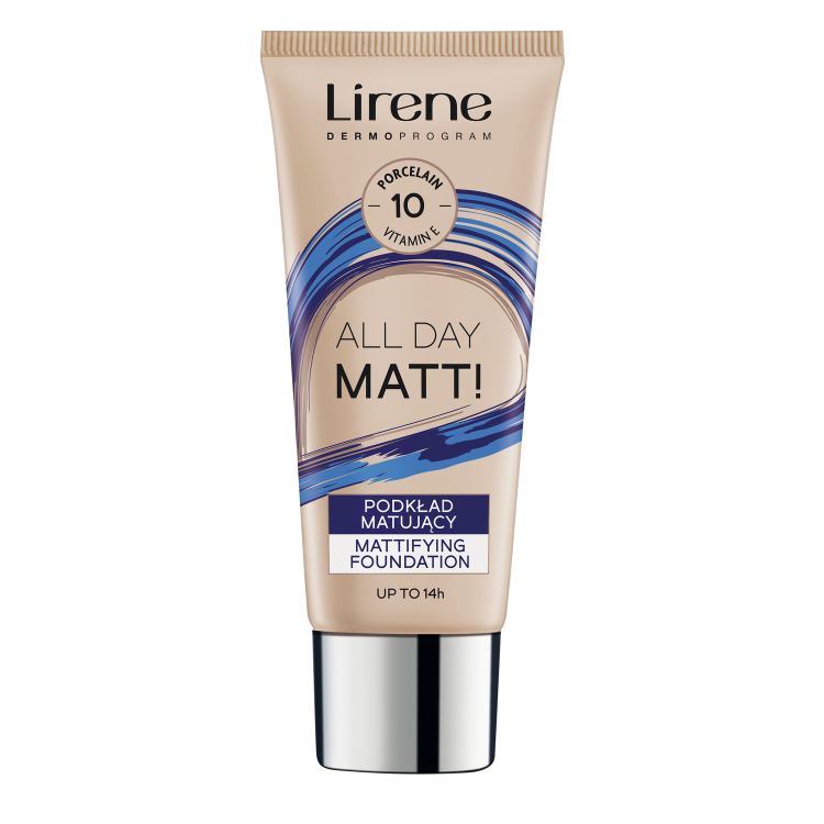 LIRENE ALL DAY MATT! Fluid Matujacy - Porcelanowy 10 30ML LIRENE ALL DAY MATT! Fluid Matujacy - Porcelanowy 10 30ML