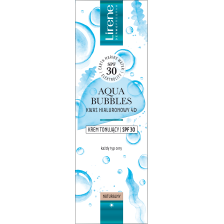 Lirene AQUA BUBBLES Krem tonujący SPF 30 30ml Lirene AQUA BUBBLES Krem tonujący SPF 30 30ml