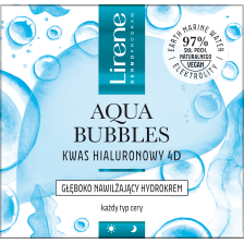 Lirene AQUA BUBBLES Głęboko nawilżający hydrokrem 50ml Lirene AQUA BUBBLES Głęboko nawilżający hydrokrem 50ml