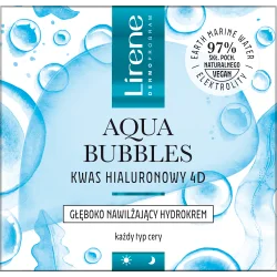 Lirene AQUA BUBBLES Głęboko nawilżający hydrokrem 50ml Lirene AQUA BUBBLES Głęboko nawilżający hydrokrem 50ml