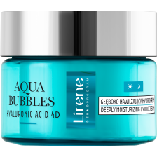 Lirene AQUA BUBBLES Głęboko nawilżający hydrokrem 50ml Lirene AQUA BUBBLES Głęboko nawilżający hydrokrem 50ml