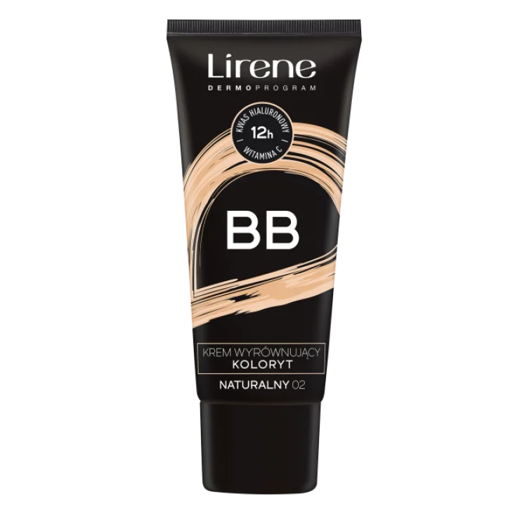 Lirene MAKE UP BB Krem wyrównujący koloryt 02 NATURALNY 30ml