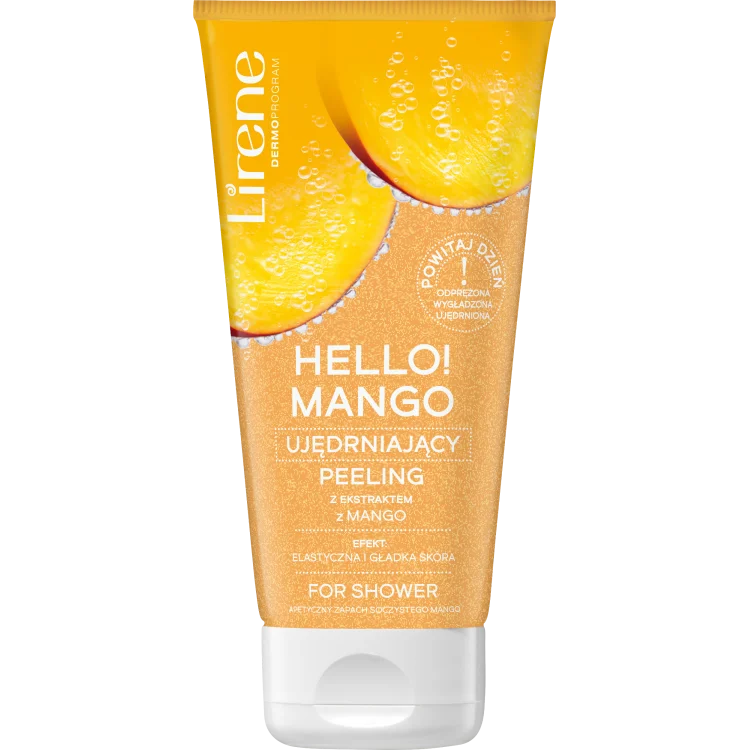 Lirene HELLO MANGO! Ujędrniający peeling z ekstraktem z mango 175g
