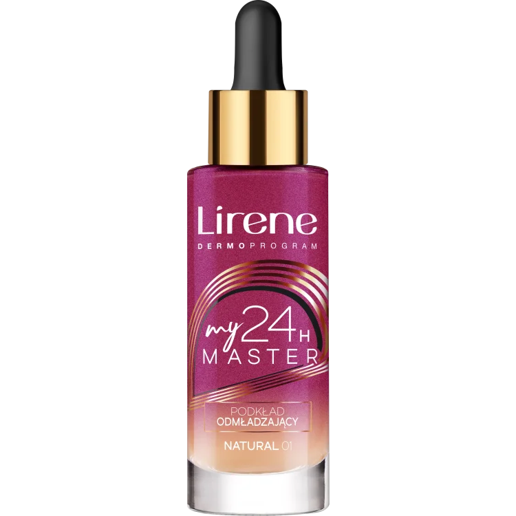 Lirene MY MASTER Podkład kryjący NATURAL 01 30ml Lirene MY MASTER Podkład kryjący NATURAL 01 30ml