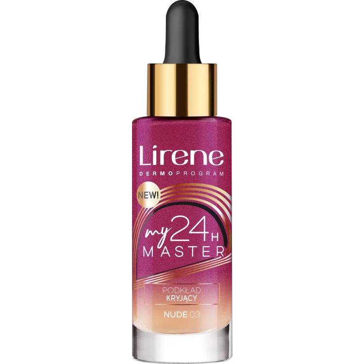 Lirene MY MASTER Podkład kryjący NUDE 03 30ml Lirene MY MASTER Podkład kryjący NUDE 03 30ml