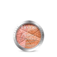 LIRENE, SHINY TOUCH Mineralny bronzer z różem modelujący owal twarzy, 9g
