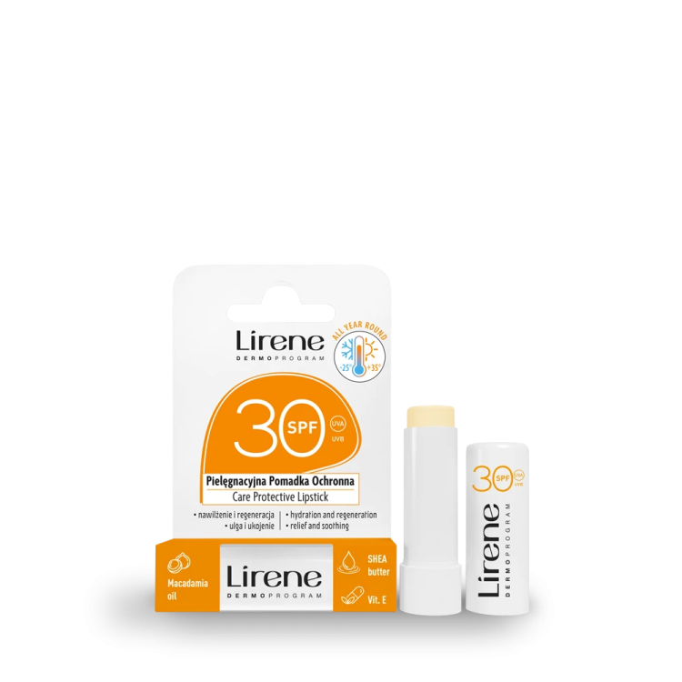 LIRENE SUN Pielęgnacyjna pomadka ochronna SPF 30