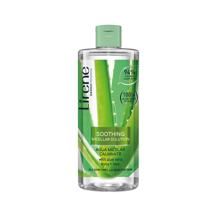 LIRENE ALOES Łagodzący płyn micelarny 400ml