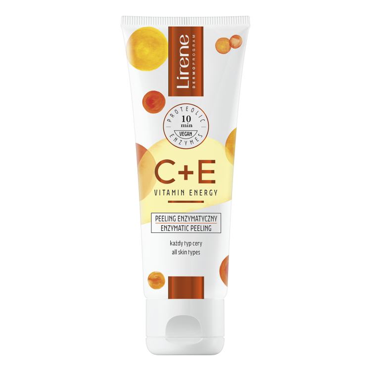 LIRENE C+E VITAMIN ENERGY Peeling enzymatyczny 75ml