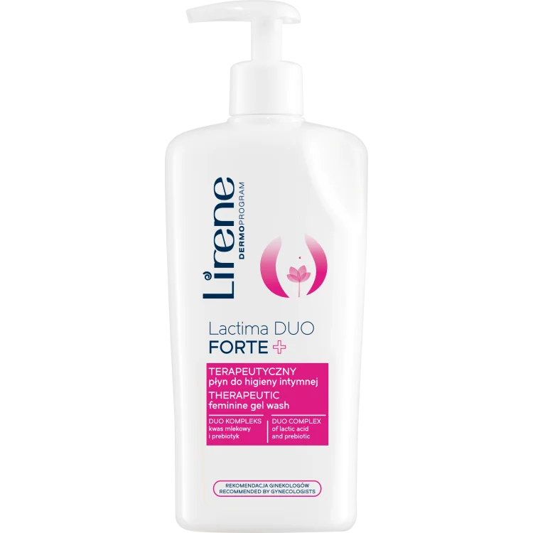 LIRENE LACTIMA DUO FORTE + terapeutyczny zel do higieny intymnej 300ml LIRENE LACTIMA DUO FORTE + terapeutyczny zel do higieny intymnej 300ml