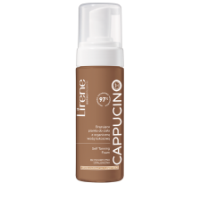 Lirene PERFECT TAN Brązująca pianka do ciała z organiczną wodą kokosową CAPPUCINO 150ml Lirene PERFECT TAN Brązująca pianka do ciała z organiczną wodą kokosową CAPPUCINO 150ml