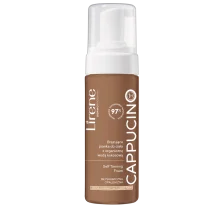 Lirene PERFECT TAN Brązująca pianka do ciała z organiczną wodą kokosową CAPPUCINO 150ml