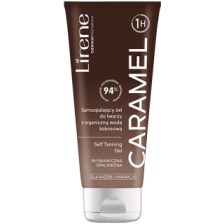 Lirene PERFECT TAN Samoopalający żel do twarzy z organiczną wodą kokosową CARAMEL 75ml Lirene PERFECT TAN Samoopalający żel do twarzy z organiczną wodą kokosową CARAMEL 75ml