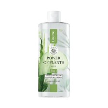 Lirene POWER OF PLANTS Nawilżający płyn micelarny 3w1 ALOES 400 ml Lirene POWER OF PLANTS Nawilżający płyn micelarny 3w1 ALOES 400 ml