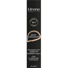 Lirene MAKE UP SATIN CONCEALER Pielęgnacyjny korektor rozjaśniający 01 LIGHT 10ml Lirene MAKE UP SATIN CONCEALER Pielęgnacyjny korektor rozjaśniający 01 LIGHT 10ml