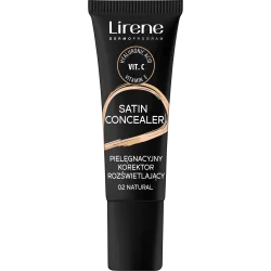 Lirene MAKE UP SATIN CONCEALER Pielęgnacyjny korektor rozjaśniający 02 NATURAL 10ml Lirene MAKE UP SATIN CONCEALER Pielęgnacyjny korektor rozjaśniający 02 NATURAL 10ml