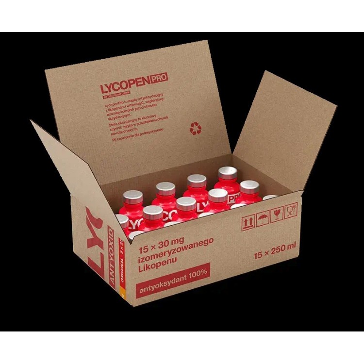 LYCOPENE Napój antyoksydacyjny SHARP 250ml