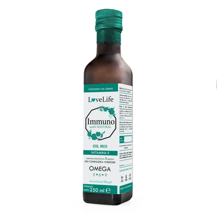 LOVE LIFE IMMUNO olej 250 ml  EXP:05.08.2024