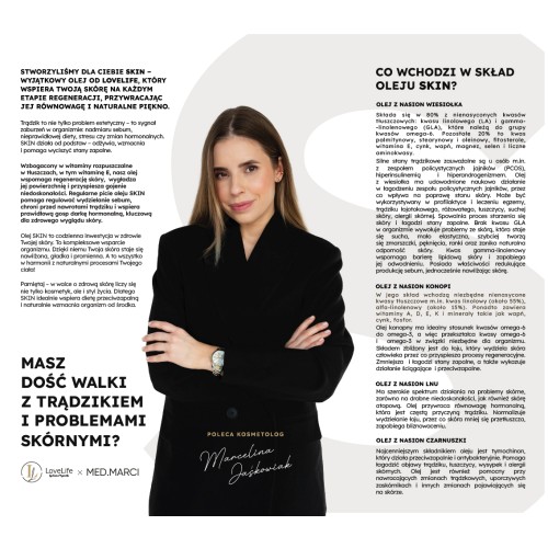 LoveLife SKIN olej med. Marci 250ml LoveLife SKIN olej med. Marci 250ml