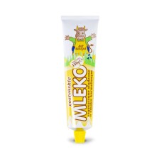 Gostyń Mleko Zagęszczone Słodzone karmelowe 150g tubka Gostyń Mleko Zagęszczone Słodzone karmelowe 150g tubka