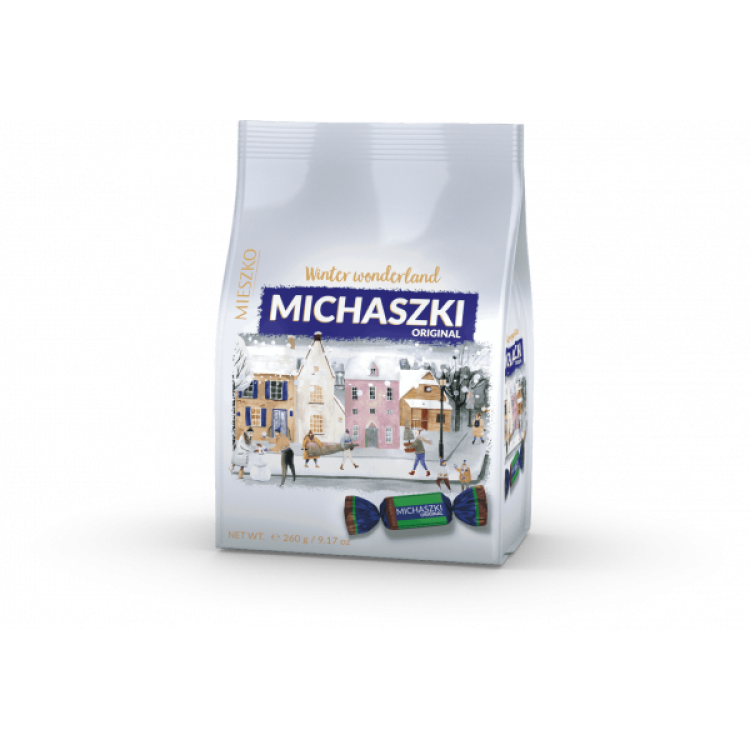 MIESZKO MICHASZKI CUKIERKI Z ORZESZKAMI ARCHAIDOWYMI W CZEKOLADZIE 260G MIESZKO MICHASZKI CUKIERKI Z ORZESZKAMI ARCHAIDOWYMI W CZEKOLADZIE 260G